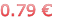 0.79 €